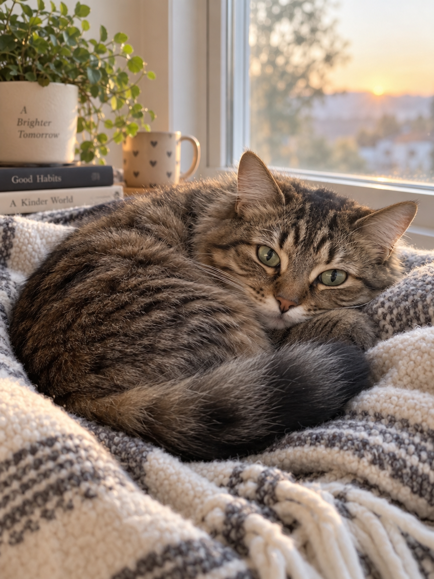 Cuddly cats